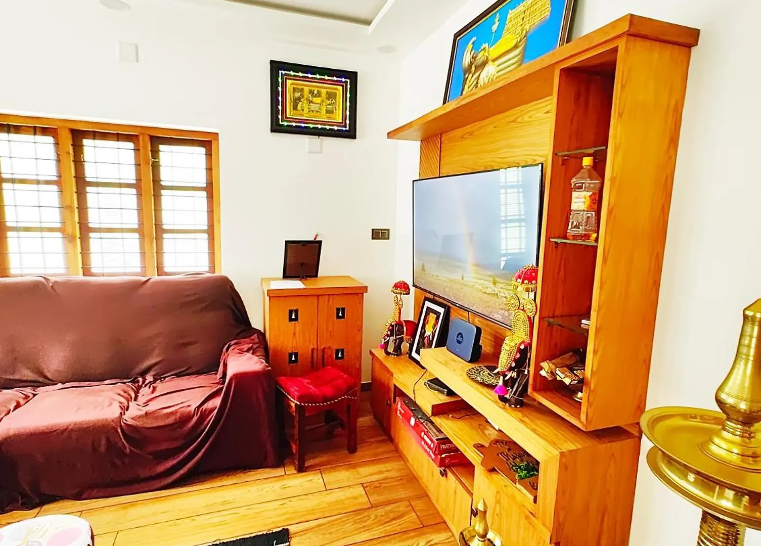 Quarto em Acomodações Particulares Tranquil Home Thiruvananthapuram